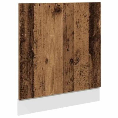 Image of vidaXL Dishwasher Panel Lyon Old Wood 60x1.5x67 cm Engineered