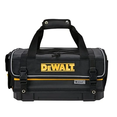 Image of DEWALT TSTAK Tool Bag, 16 inch Durable Tote with Organizer and Hard Bottom (DWST17623)