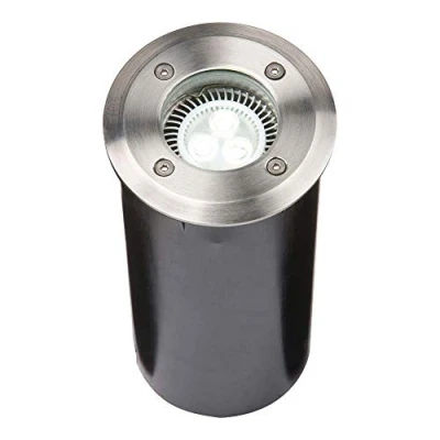 Image of KnightsBridge IP67 230V Stainless Steel Ground Light Long Body