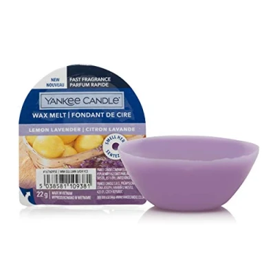 Image of Yankee Candle Wax Melts Lemon Lavender Up to 8 Hours of Fragrance 1 Count