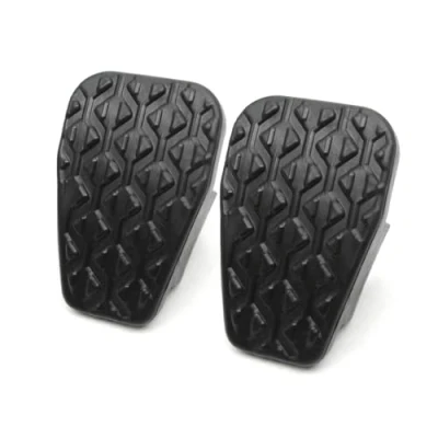 Image of ROBUST 2 Pcs Clutch Brake Pedal Rubbers for Ford B Max Ecosport Fiesta Ka+ Tourneo Courier Transit EY162457AA EY16 2457 AA 1834012