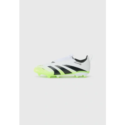 Image of adidas Performance Predator League Unisex Moulded stud football boots for kids, Size: 3.5, White/core black/lucid lemon shoes