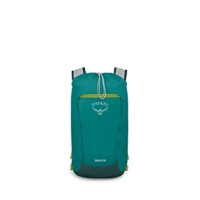 Image of Osprey Daylite Cinch Pack Unisex Lifestyle Backpack Escapade Green/Baikal Green O/S
