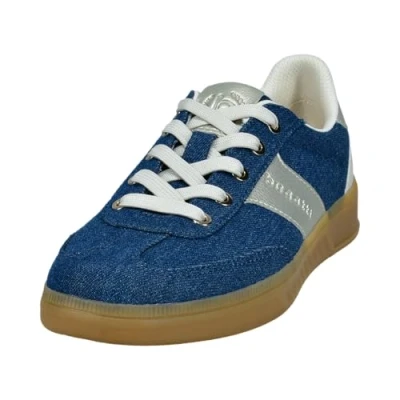 Image of bugatti Women 435 aqj01 Sneaker, Dark Blue Gold, 5 UK
