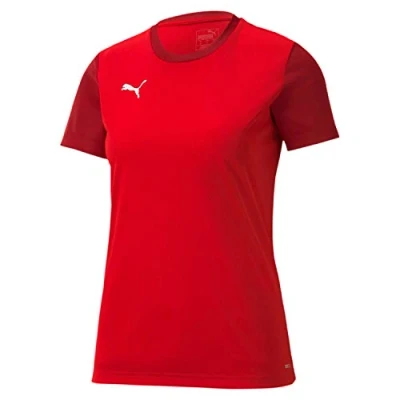 Image of Puma Women&#039;s teamGOAL 23 Sideline Tee W T Shirt, Red Chili Pepper, L