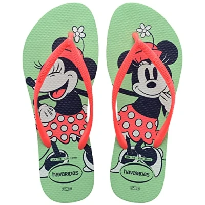 Image of Havaianas Slim Disney Green Garden 33/34