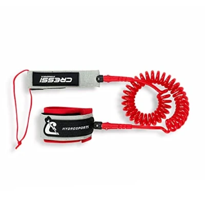 Image of Cressi Sup Coiled Leash 10&#039;