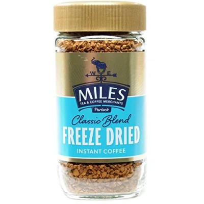 Image of Miles Hot Drink Range (Freeze Dried Instant Coffee 2 x 100g)