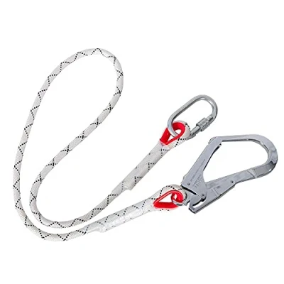 Image of Portwest Kernmantle Restraint Lanyard White