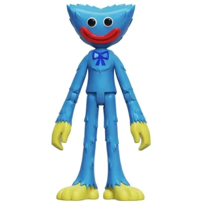 Image of Bizak Poppy Playtime 5 Inch Huggy Wuggy Articulated Action Figure, Come with Video Game Accessories, Different Characters to Collect, Ages 6+ (64230010)