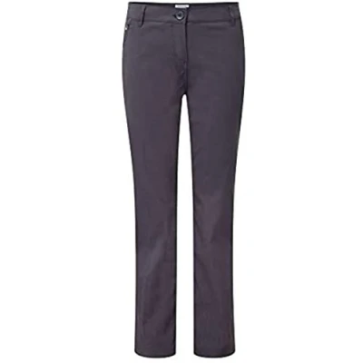 Image of Craghoppers Women&#039;s Kiwi Pro Stretch Trousers, Graphite, 20 UK Regular