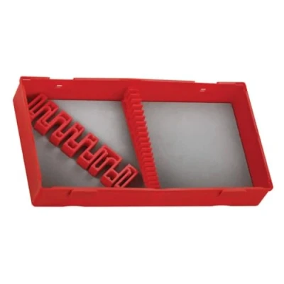 Image of Teng Tools Empty Plastic Tool Storage Tray For Wrenches and Screwdrivers TT00, Silver, 1 Compartment