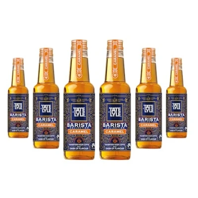 Image of Tate &amp; Lyle Caramel Coffee Syrup 6 x 250 ml