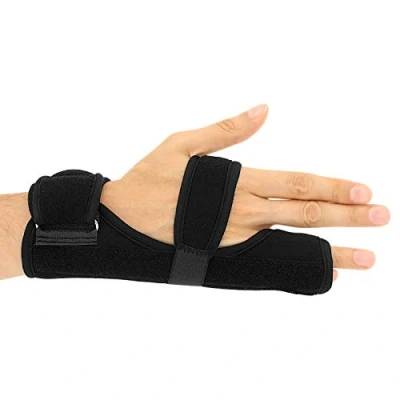 Image of SOLES Neoprene Boxer Break Metacarpal Splint Brace Fits Both Left/Right Hand