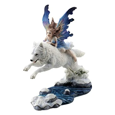 Image of Nemesis Now Free Spirit Figurine 31cm White, Size 27cm