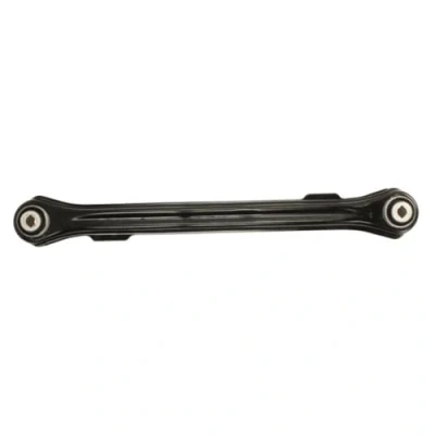 Image of 51939951, 52025625 Suspension Arm MOOG FI TC 15409 with rubber mount both sides, Rear Axle, Front Trailing Sheet Steel Push Rod