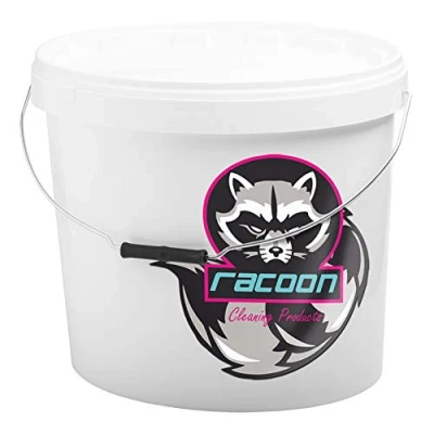 Image of Racoon WASH BUCKET with lid 18L, White