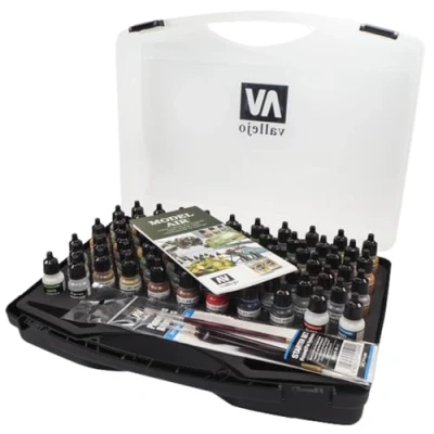 Image of Vallejo Model Air Basic Range Colour Box Set
