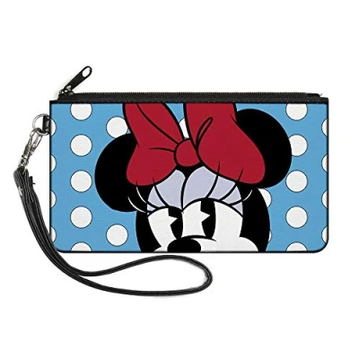 Image of Buckle Down Women&#039;s Wallet, Minnie Mouse, 6.5&quot; x 3.5&quot;