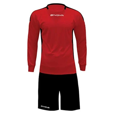 Image of givova KITC64, unisex_adult, KITC63, Rosso Nero, 4XS