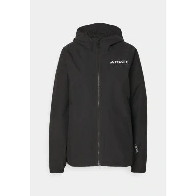 Image of adidas Women&#039;s Terrex Multi 2 Layer RAIN.RDY Jacket, black/black, XS