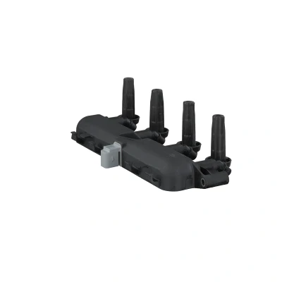 Image of 596319, 597078, 597079, 5970A8 Ignition coil FEBI BILSTEIN 24997 12V grey 4 Spark PEUGEOT: 307 Hatchback, 206 106 II Hatchback