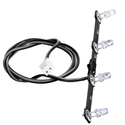 Image of AXspeed LED Front Light 4 Spotlight Lamp for Tamiya Tractor Actros 3363 56348 1/14 RC Truck