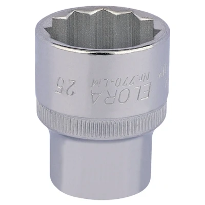 Image of Elora Bi Hexagon Socket, 1/2&quot; Sq. Dr., 25mm