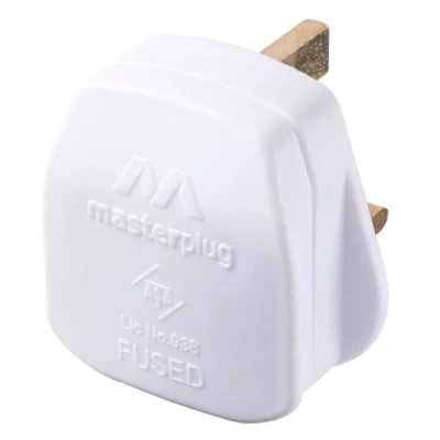 Image of Masterplug Basics Plug Fitted With Fuse