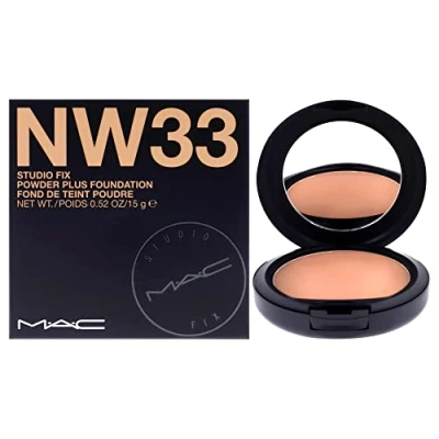 Image of MAC Studio Fix Powder Plus Foundation NW33 For Women 0.52 oz