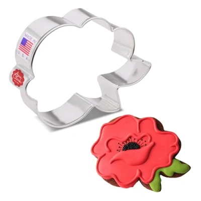 Image of Ann Clark Cookie Cutters Rose/Flower Cutter by LilaLoa, 10.2 cm