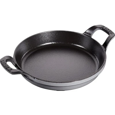 Image of Staub 1302018 Round Roasting Dish, 16 cm, Graphite Grey