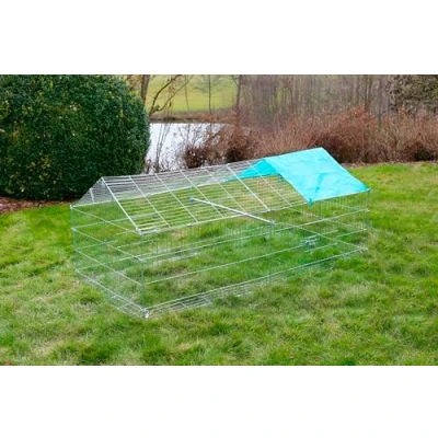Image of Kerbl Open Air Enclosure with Breakout Barrier, 180 x 90 75 cm