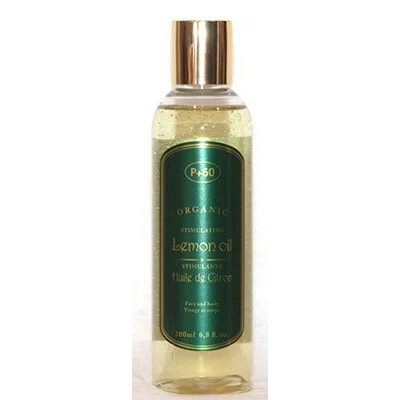 Image of Lemon OIL ORGANIC FACE OILBODY OILSKIN OILANTISEPTIC OILNAIL by P+50 200ml Fragrance Free