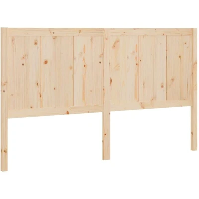 Image of vidaXL Bed Headboard 125.5x4x100 cm Solid Pine Wood