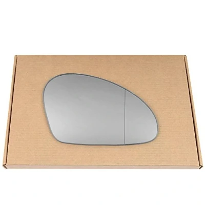 Image of Less4spares Wing Mirror Glass Right Compatible with Seat Ibiza 2002 2008 STICK ON Driver Off Side Blind Spot