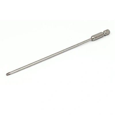 Image of sourcingmap 150mm Long Hex Shank 3mm Tip PH1 Magnetic Phillips Screwdriver Bit