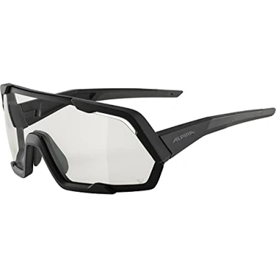 Image of ALPINA Unisex Adult, ROCKET V sports glasses, black matt, One Size
