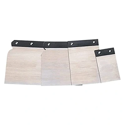 Image of Bahco 22209004B Body Work Scrapers Set, Silver/Black, Set of 4 Piece