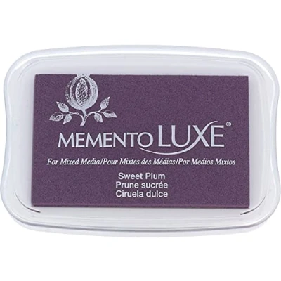 Image of Tsukineko Memento Luxe Mixed Media Ink Pad Sweet Plum