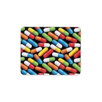 Image of Destination Vinyl Ltd Colourful Pills Mouse Mat Pad Nurse Doctor Medical Gift PC Computer #8258