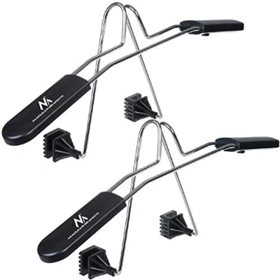Image of Maclean MC 870 Universal Car Hanger For Headrest Seat Bracket Coat Black (2x piece)