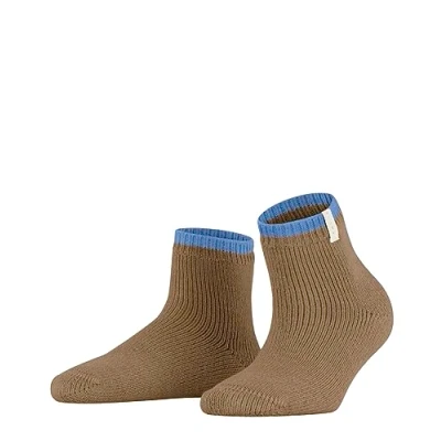 Image of FALKE Women&#039;s Cosy Plush W SSO Wool Alpaca Patterned 1 Pair Socks, Brown (Dune 5740), 2.5 5