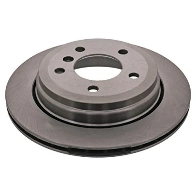 Image of 34211166165, 34216855159, 34216864044 Brake disc FEBI BILSTEIN 43857 Rear Axle 293,9mm 19mm 5 Hole 120mm internally vented Coated BMW: 3 Saloon
