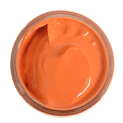 Image of Famaco 50ml Orange Mandarine Leather Deluxe Cream Polish for Boot and Shoe with Application Brush Nourish Protector Kit Boots Shoes