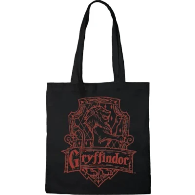 Image of Harry Potter Unisex Bwhapombb007 Tote Bag, black, 38 x 40 cm, Utility
