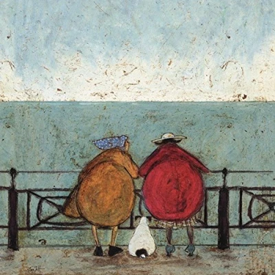 Image of The Art Group Sam Toft Doris Earwigging Canvas Print, Cotton, Multi Colour, 1.8 x 60 cm