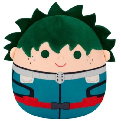 Image of Squishmallows Original 20cm Izuku Midoriya My Hero Academia Official Jazwares Plush Collectible Soft &amp; Squishy Anime Stuffed Toy
