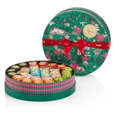 Image of Venchi Christmas Collection Prestige Gift Hamper with Assorted Chocoviar Chocolates, 1.1 kg Idea Gluten Free