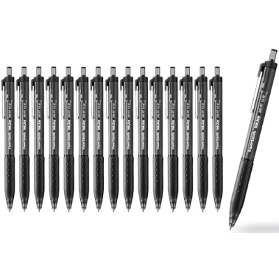 Image of Paper Mate InkJoy 300RT Retractable Ballpoint Pens Medium Point Black Ink Pack of 16
